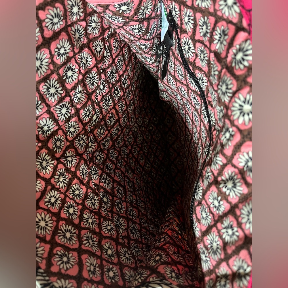Vera Bradley Tote Bag in Retired Mocha Rouge - Picture 5 of 5